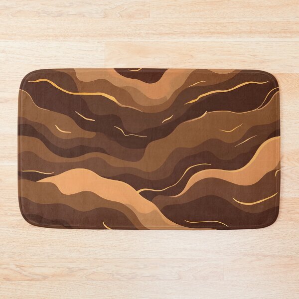 Item preview, Coffee Brown Modern Luxury Gold Collection designed and sold by TrendyDesigne412.