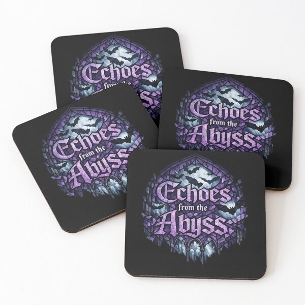 Item preview, Echoes from the Abyss - Gothic Cathedral Horror Art designed and sold by MKreative Studio.