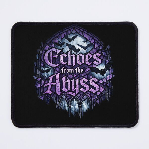Item preview, Echoes from the Abyss - Gothic Cathedral Horror Art designed and sold by MKreative Studio.