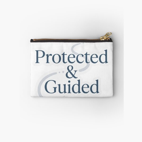 Item preview, Protected and Guided Sticker | Christian Faith Protection Quote designed and sold by Nara8.