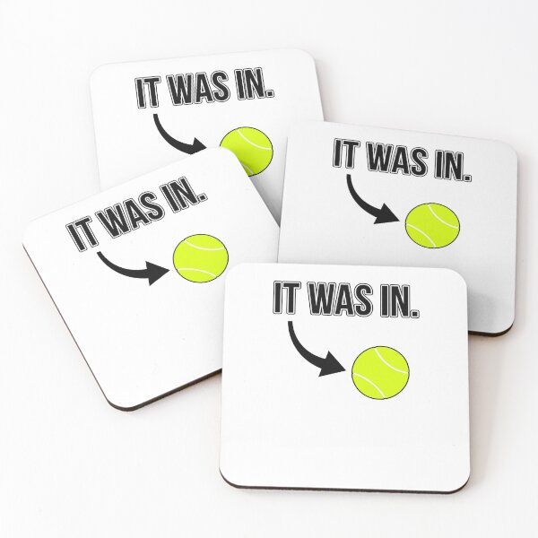 Item preview, It Was In. Tennis Player Fan Coach designed and sold by SofenArt.