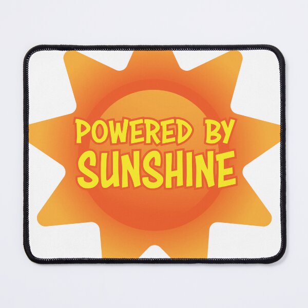 Item preview, POWERED BY SUNSHINE designed and sold by PIXEL POP DESIGNS - Beyond the Norm!.