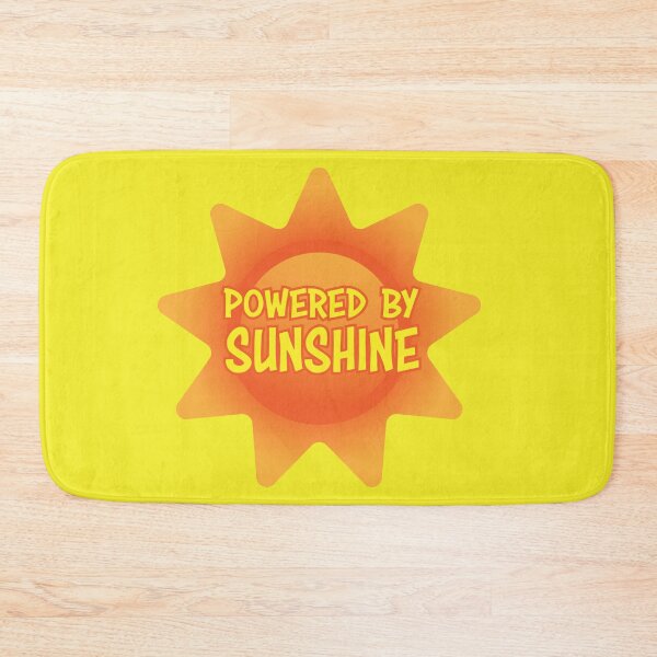 Item preview, POWERED BY SUNSHINE designed and sold by PIXEL POP DESIGNS - Beyond the Norm!.
