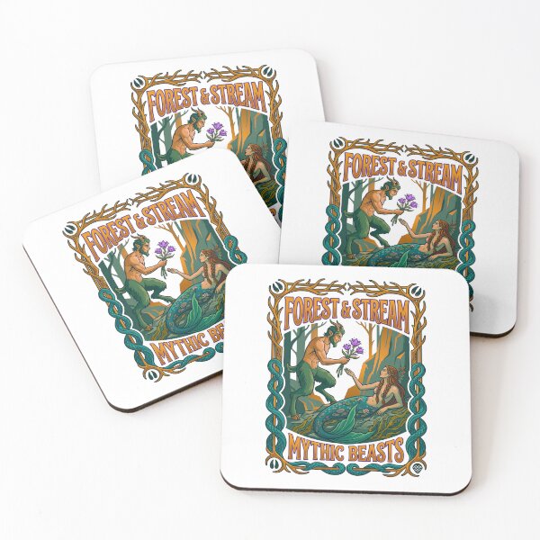 Item preview, Forest and Stream Mythic Beasts  designed and sold by TeeARTHY.