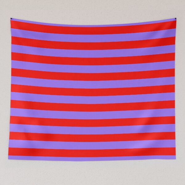 Item preview, Candy red and purple stripes designed and sold by findlost.
