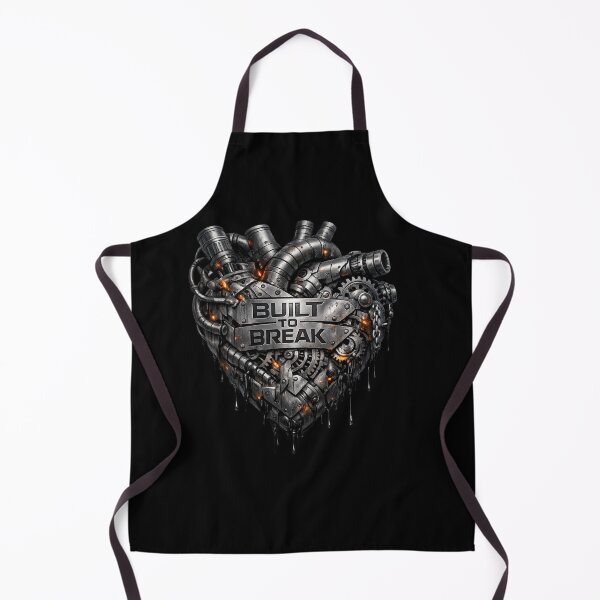 Item preview, Built to Break - Mechanical Heart Cyber‑Industrial Design designed and sold by MKreative Studio.