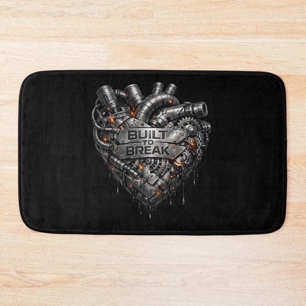 Item preview, Built to Break - Mechanical Heart Cyber‑Industrial Design designed and sold by MKreative Studio.