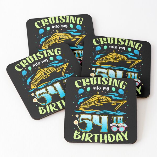 Item preview, Cruising Into My 54 Year Old Birthday Crew 54Th Cruise designed and sold by Drumil.