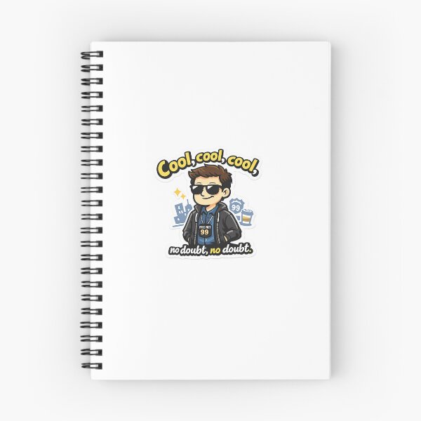 Artikelvorschau, COOL, COOL, COOL – JAKE PERALTA B99 – AUFKLEBER entworfen und verkauft von CROFTARTS.
