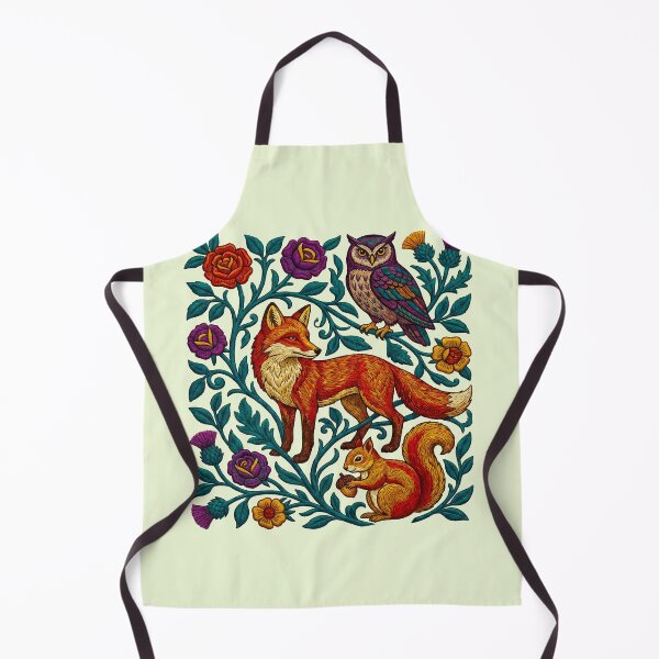 Item preview, Fox and Owl Woodland Rose designed and sold by TeeARTHY.