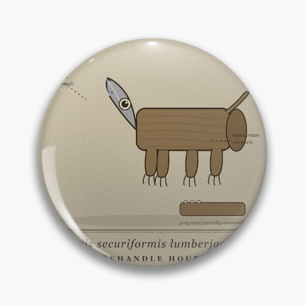 Item preview, Axehandle Hound Folklore Field Guide Sticker designed and sold by FieldLog1887.