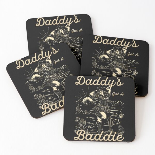 Item preview, Daddy'S Got A Baddie Funny Vintage Cowgir designed and sold by Drumil.