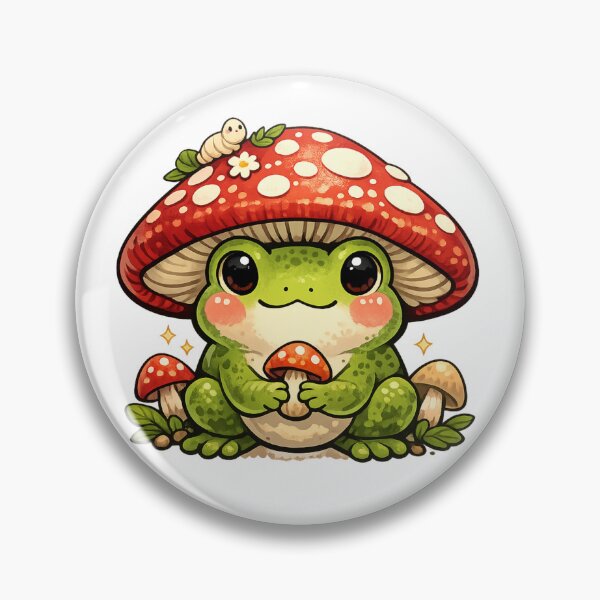Item preview, Mushroom frog designed and sold by jenswiftie.
