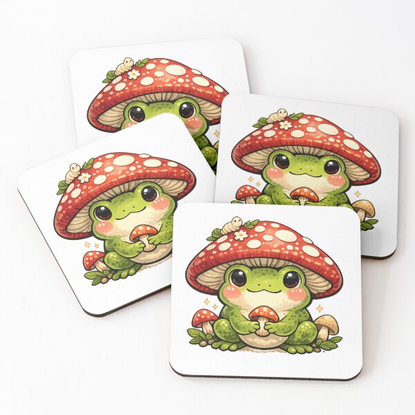 Item preview, Mushroom frog designed and sold by jenswiftie.