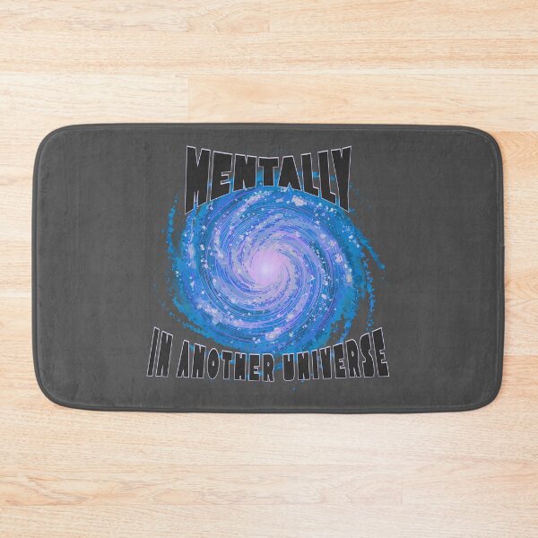 Item preview, Mentally in Another Universe – Cosmic Galaxy Aesthetic Design designed and sold by TestudoDesign.