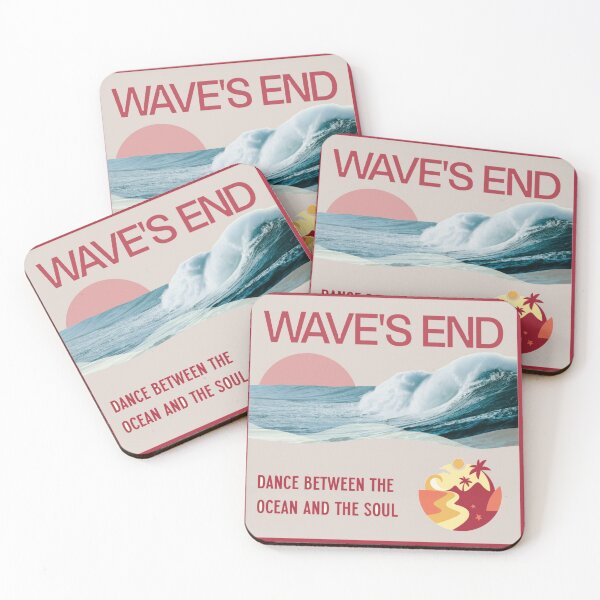 Item preview, Wave's End — Ocean Soul Coastal Surf Art designed and sold by TZAR WORKS.
