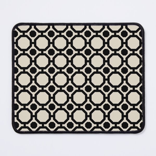Item preview, Black & bone octagons designed and sold by Mint + Midnight.