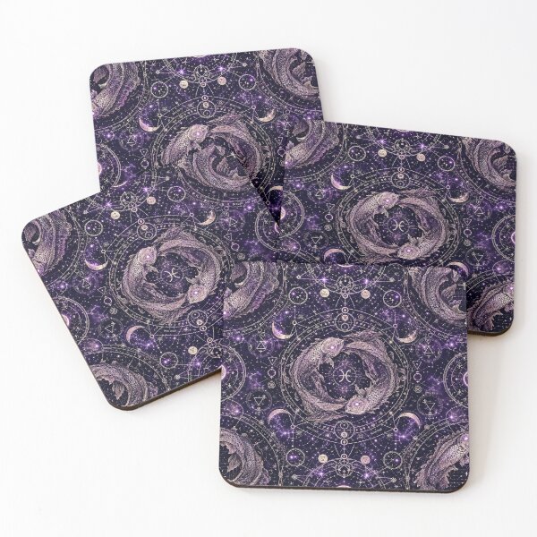Item preview, Cosmic, mystical, and astrological Pisces designed and sold by Imprearte.