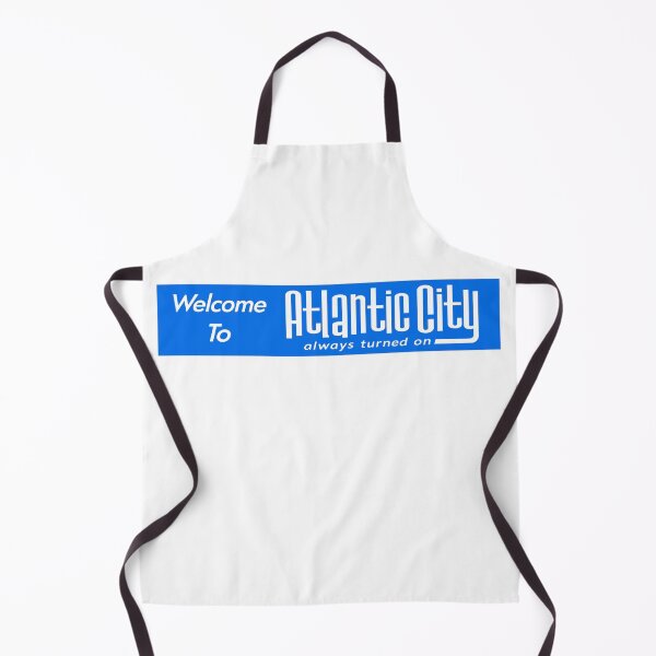 Item preview, Atlantic City Welcome Sign – Vintage Highway Travel Design designed and sold by PIXEL POP DESIGNS - Beyond the Norm!.