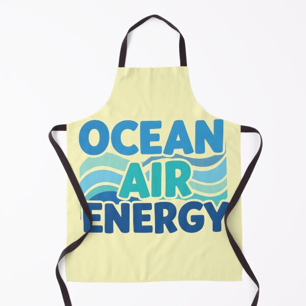 Item preview, Ocean Air Energy – Fresh Coastal Typography Design designed and sold by Sea Gem.