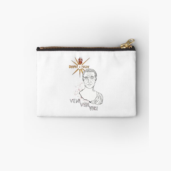Item preview, Julius Caesar Portrait Illustration Veni Vidi Vici Quote – Ancient Roman Emperor Art with Julian Star designed and sold by Ancient-Tales.