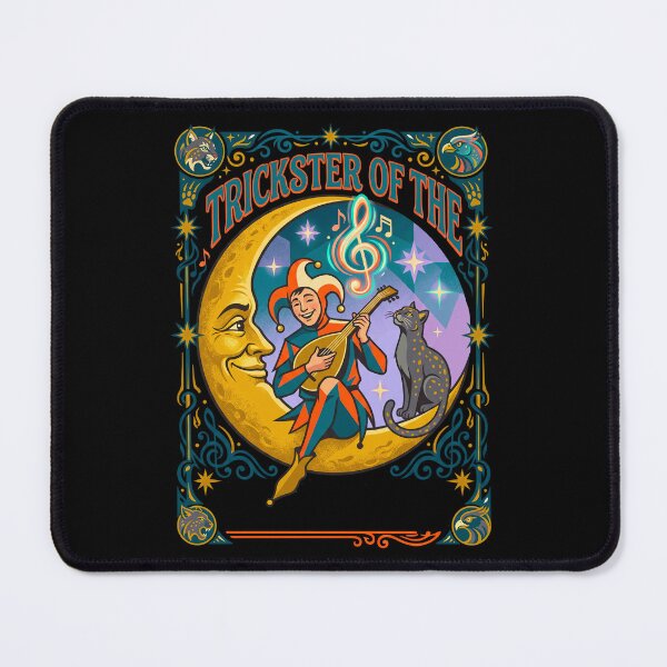 Item preview, Trickster of the Moon Jester Lute  designed and sold by TeeARTHY.
