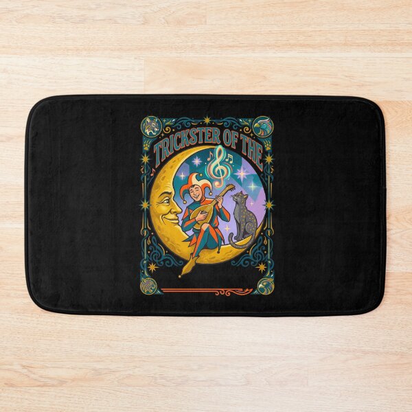 Item preview, Trickster of the Moon Jester Lute  designed and sold by TeeARTHY.