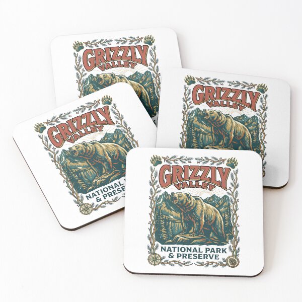 Item preview, Grizzly Valley National Park Vintage  designed and sold by TeeARTHY.