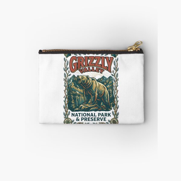 Item preview, Grizzly Valley National Park Vintage  designed and sold by TeeARTHY.