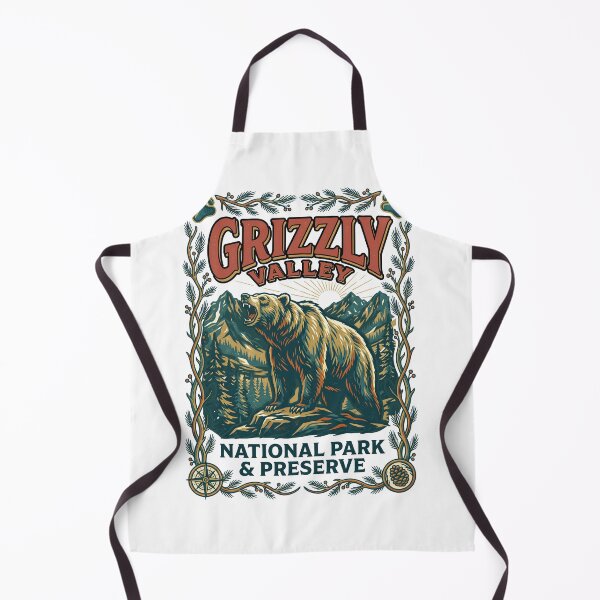 Item preview, Grizzly Valley National Park Vintage designed and sold by TeeARTHY.
