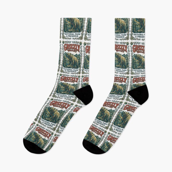 Item preview, Grizzly Valley National Park Vintage  designed and sold by TeeARTHY.