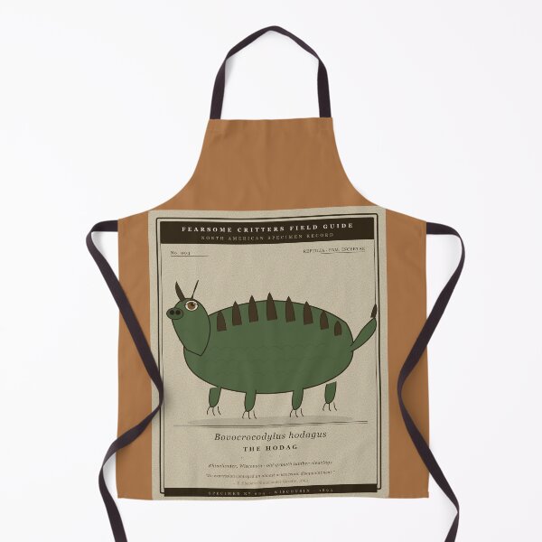 Item preview, Hodag Wisconsin Cryptid Field Guide Sticker designed and sold by FieldLog1887.