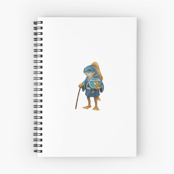 Item preview, FISH AND HIS LITTLE FISH SON - STICKER designed and sold by CROFTARTS.