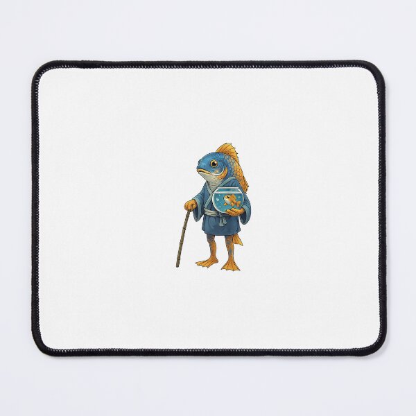 Item preview, FISH AND HIS LITTLE FISH SON - STICKER designed and sold by CROFTARTS.