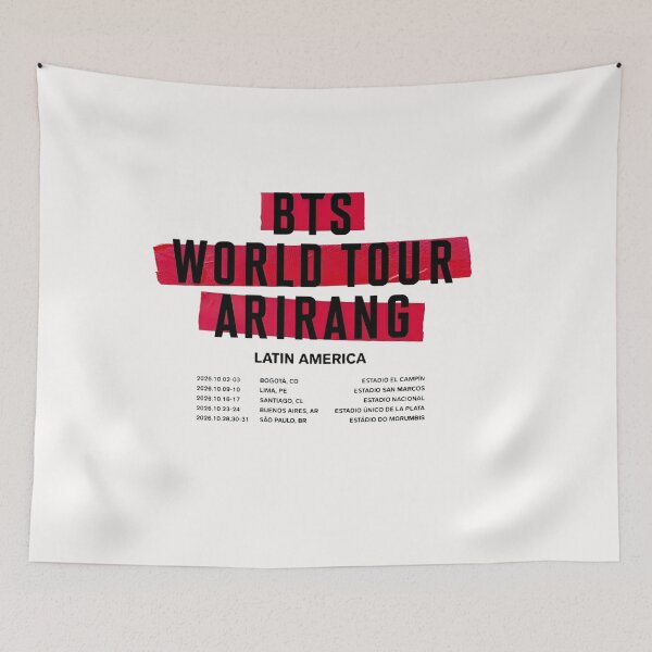 Item preview, K-Pop World Tour – Latin America Dates Graphic designed and sold by RADesignHub.