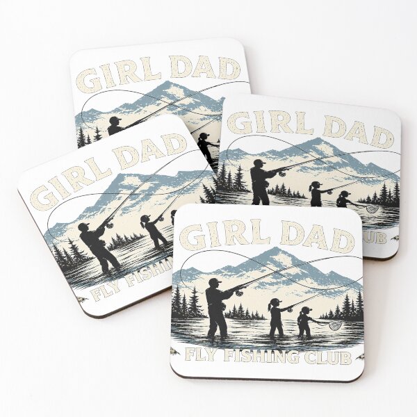 Item preview, Girl Dad Fly Fishing Club designed and sold by QRLDesigns.