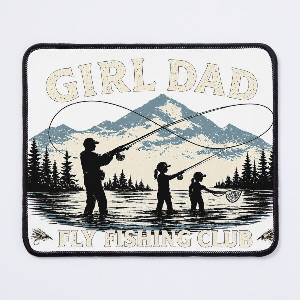 Item preview, Girl Dad Fly Fishing Club designed and sold by QRLDesigns.