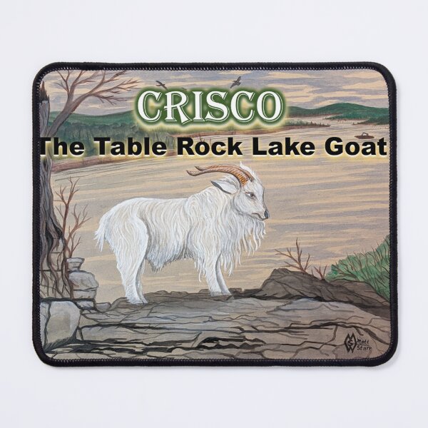 Item preview, CRISCO the Table Rock Lake Goat designed and sold by Matt Starr Fine Art .