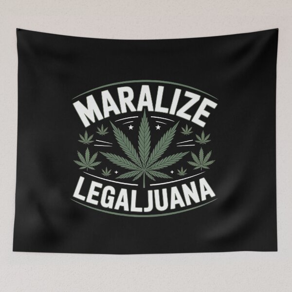 Item preview, Maralize Legaljuana Funny Legalize Weed Parody designed and sold by Say It With Ink.