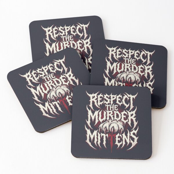 Item preview, Respect the Murder Mittens: Feral Feline Metal designed and sold by Teeflex.
