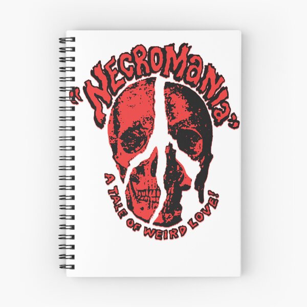 Item preview, Ed Wood's NECROMANIA (A TALE OF WEIRD LOVE) Red & Black designed and sold by skeletons-lair.