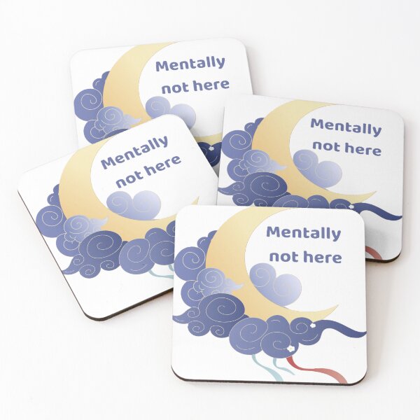 Item preview, mentally not here designed and sold by creativityisfun.