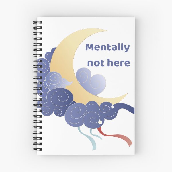 Item preview, mentally not here designed and sold by creativityisfun.