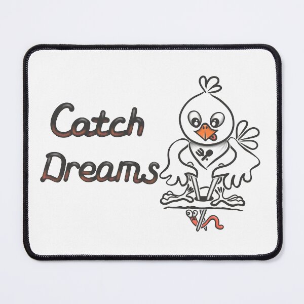 Item preview, Catch Dreams – Cute Hungry Bird Line Art designed and sold by Samaya-.