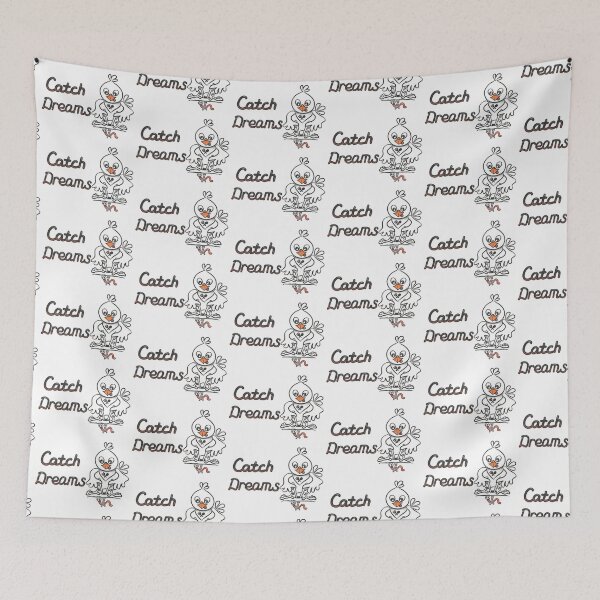 Item preview, Catch Dreams – Cute Hungry Bird Line Art designed and sold by Samaya-.