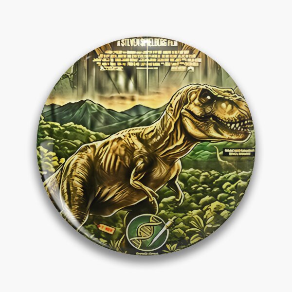 Aperçu de l'œuvre affiche de film avec un dinosaure vert créée et vendue par Mudikeys.