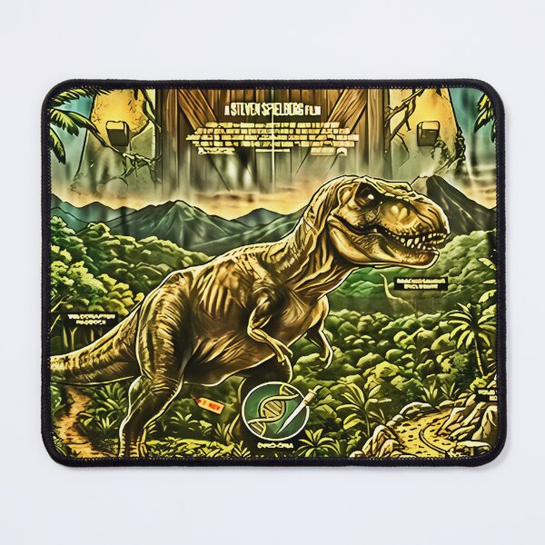 Item preview, green dinosaur cinematic movie poster designed and sold by Mudikeys.
