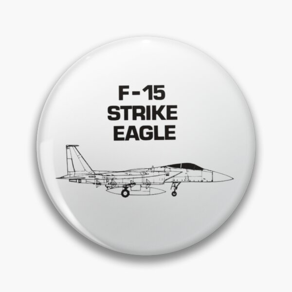 Item preview, strike eagle f 15 combat airplane designed and sold by PilotandPlane.