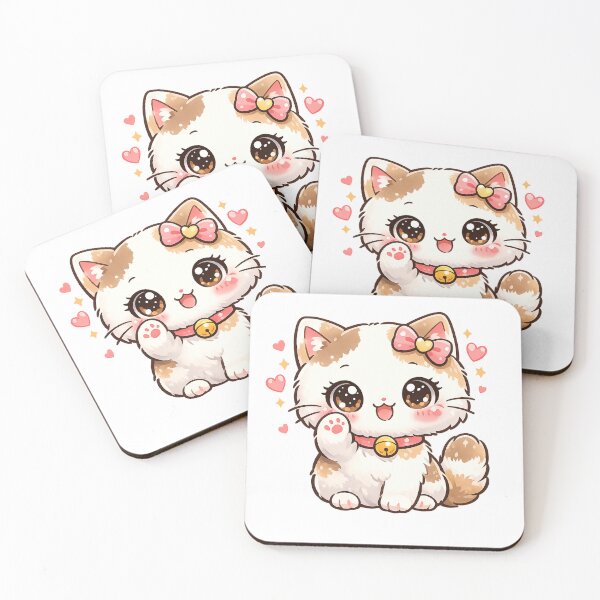 Item preview, Kawaii cat designed and sold by jenswiftie.
