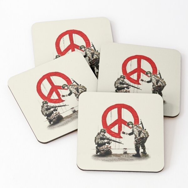 Item preview, Urban Art - We want peace designed and sold by ArtPlus+.